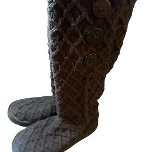 UGG Australia Gray Suede Boots